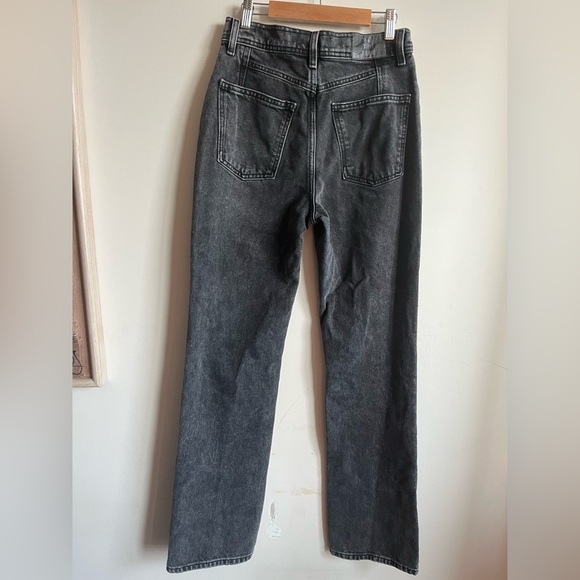 Free People We The Free Xena Slim Straight Jeans in Dark Night - Picture 14 of 14